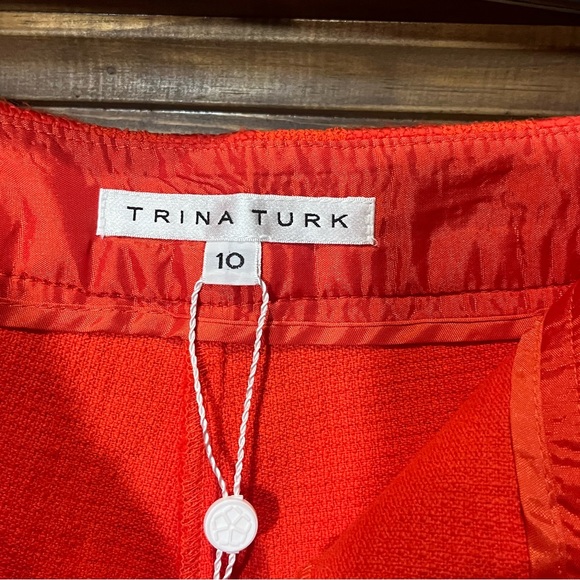 Trina Turk Corbin Fringe Tweed Shorts - Picture 9 of 13